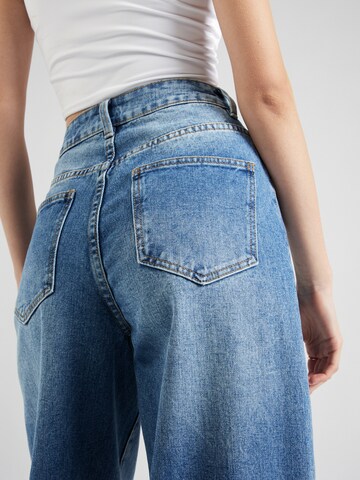 VILA Wide leg Jeans i blå