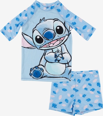 Disney Lilo & Stitch Sportbademode 'UV-Schutz 30' in Blau: Vorderseite