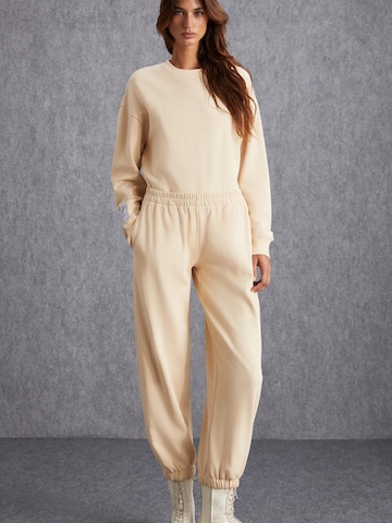 Grimelange Zúžený strih Nohavice - Béžová