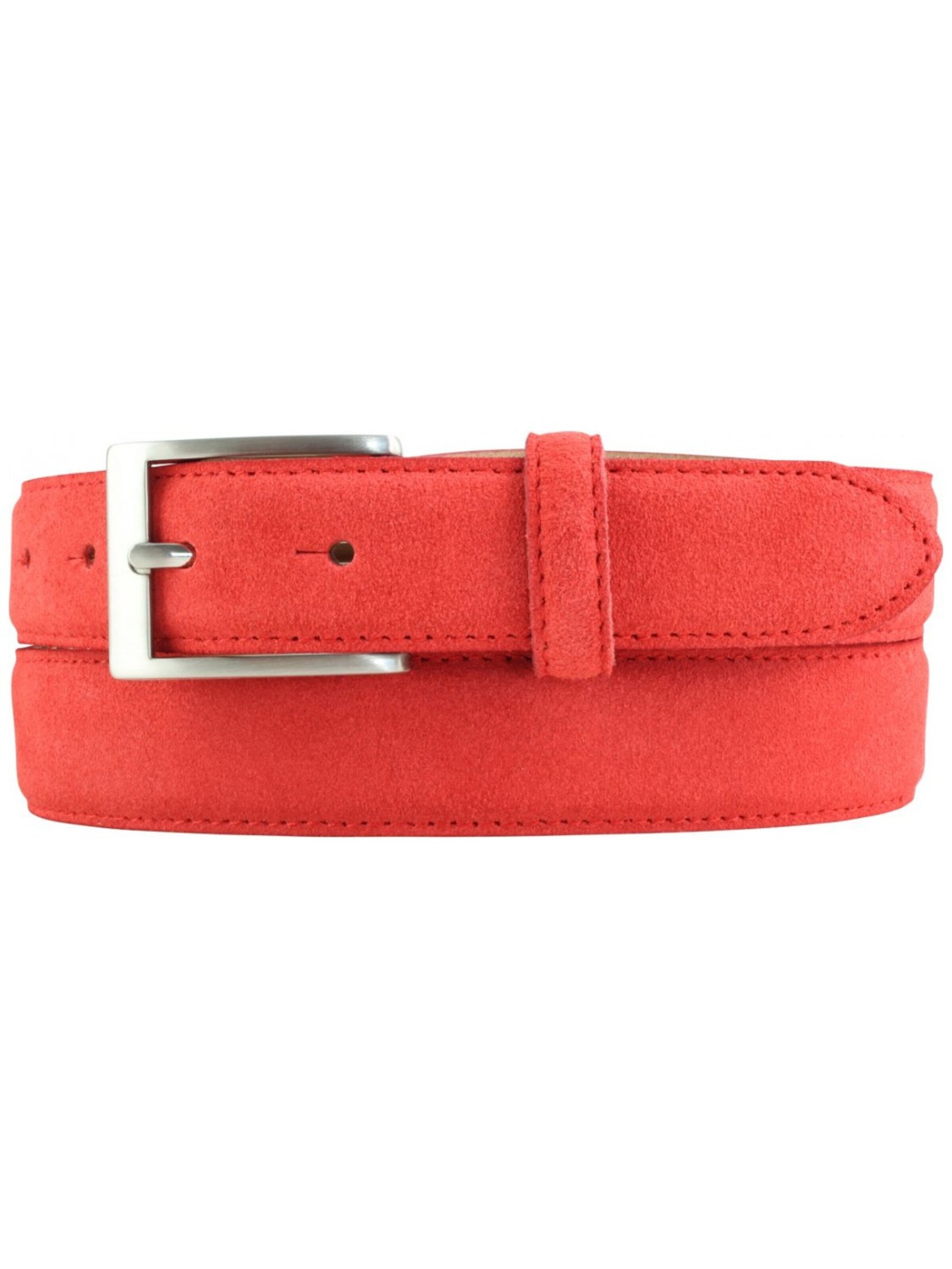 BELTINGER Belt 'Anconae' in Red: front