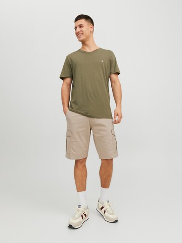 JACK & JONES Regular Cargobyxa 'Joe' i beige