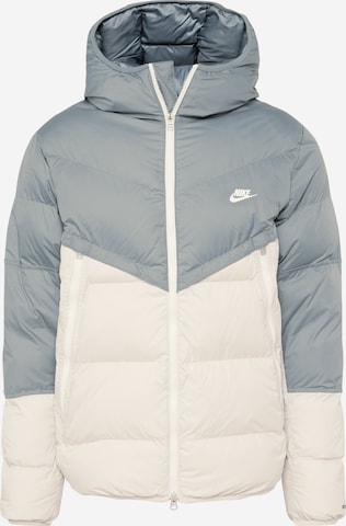 Nike Sportswear Zimska jakna | siva barva: sprednja stran