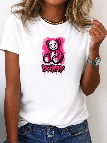 RMK Shirt 'Bear' in White