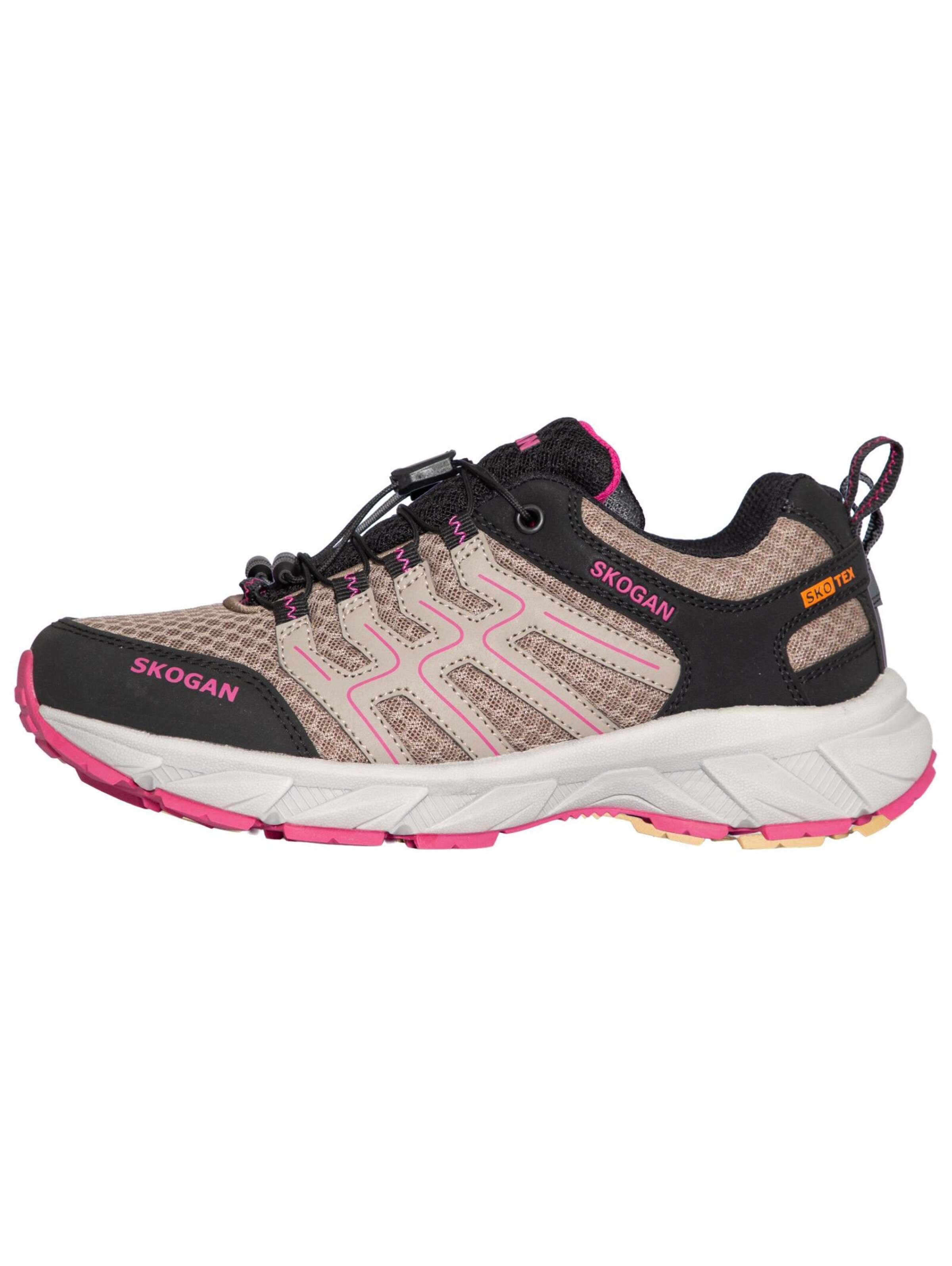 SKOGAN Low shoe in Brown: side