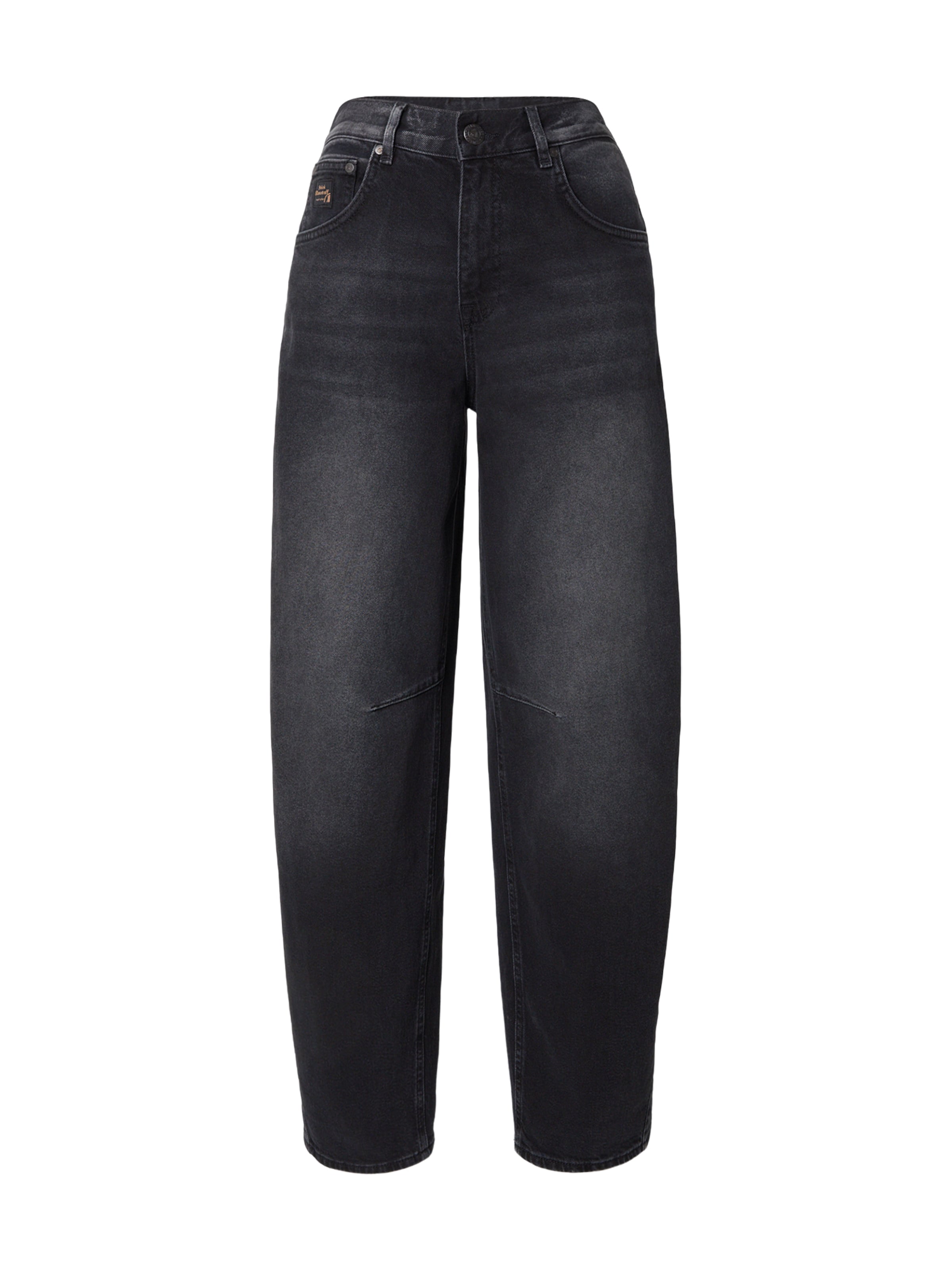 Herrlicher Barrel Jeans in Schwarz: Vorderseite