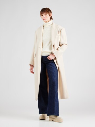 ZABAIONE Sweater 'Fe44rayy' in Beige