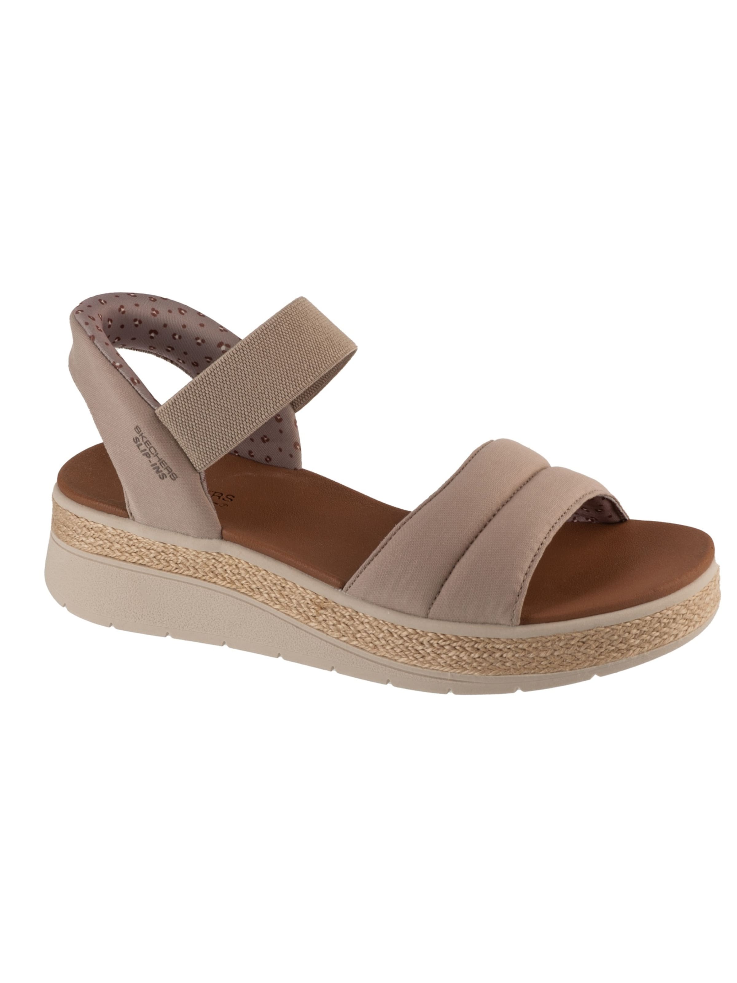 SKECHERS Sandaal 'BOBS Sun Ray' in Beige: voorkant