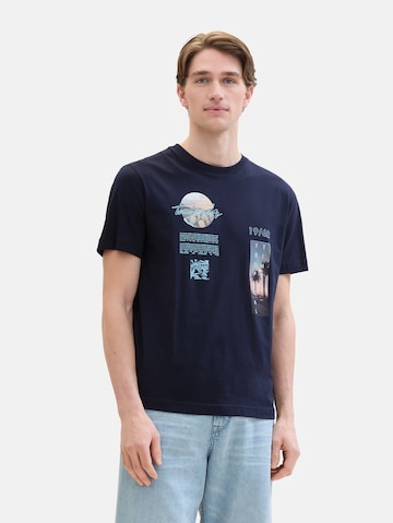 TOM TAILOR Bluser & t-shirts i blå: forside