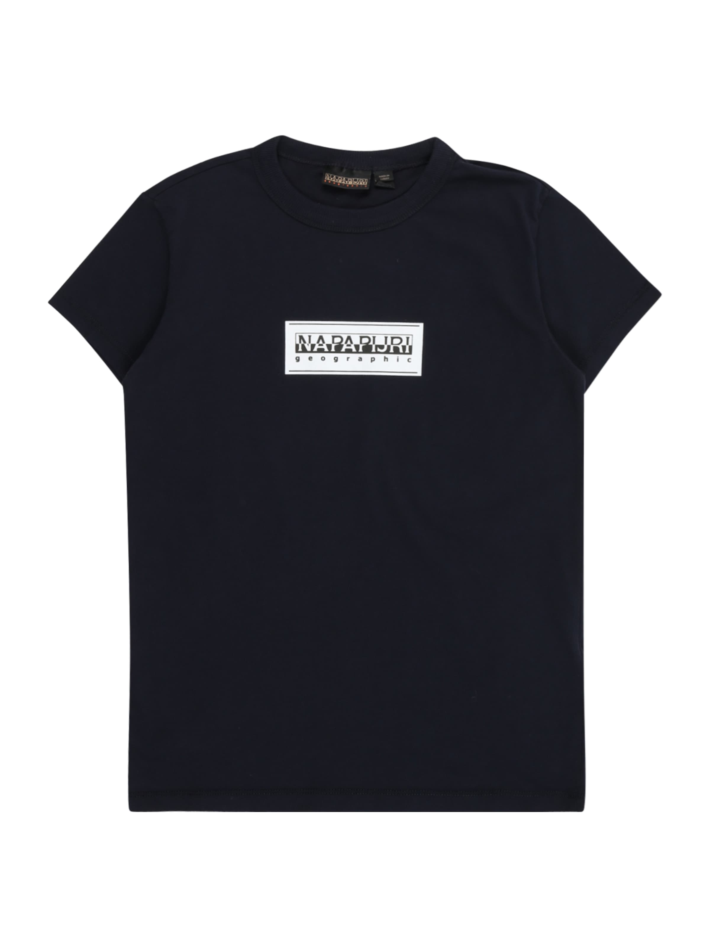 NAPAPIJRI Tričko 'K S-CHAMOIS' - Modrá: predná strana