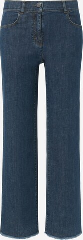 DAY.LIKE Wide Leg 7/8-Jeans-Culotte in Blau: predná strana