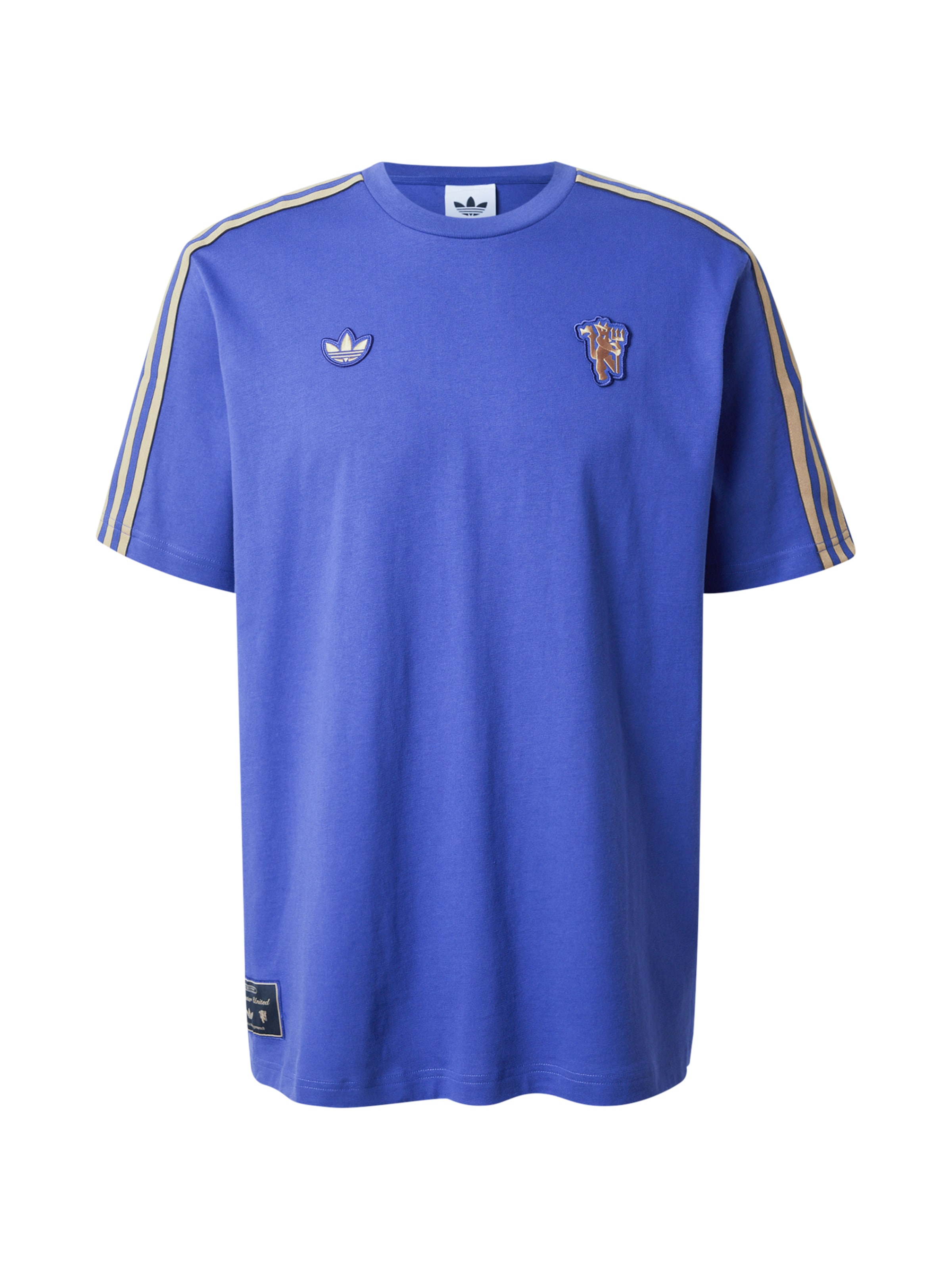 ADIDAS PERFORMANCE Λειτουργικό μπλουζάκι 'Manchester United Terrace Icons' σε λιλά: μπροστά