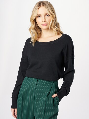 ESPRIT Sweater in Black: front