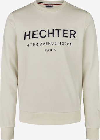HECHTER PARIS Sweatshirt in Weiß: predná strana