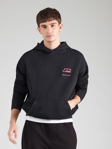 PegadorSweater majica 'Hawkins' - crna boja