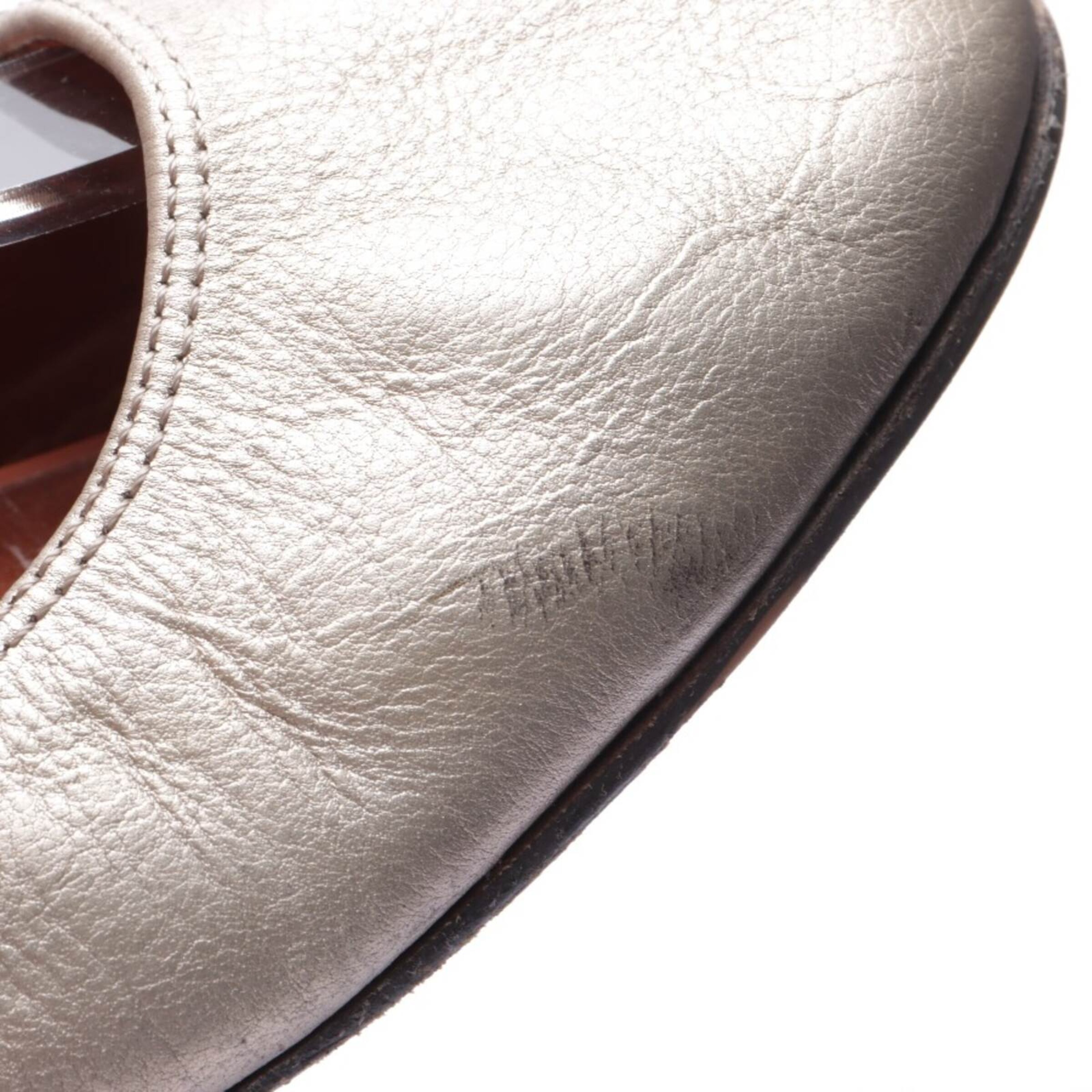 Lanvin Halbschuhe 38 in Silber