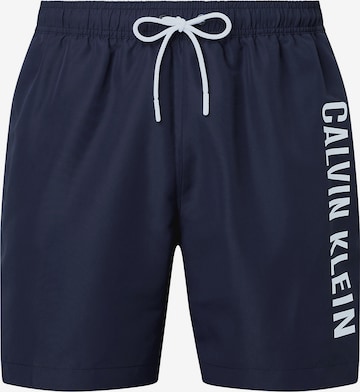 Calvin Klein Swimwear Zwemshorts in Blauw: voorkant