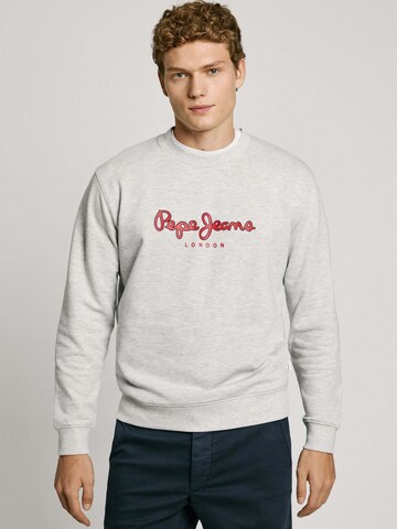 Felpa 'Duke' di Pepe Jeans in grigio: frontale