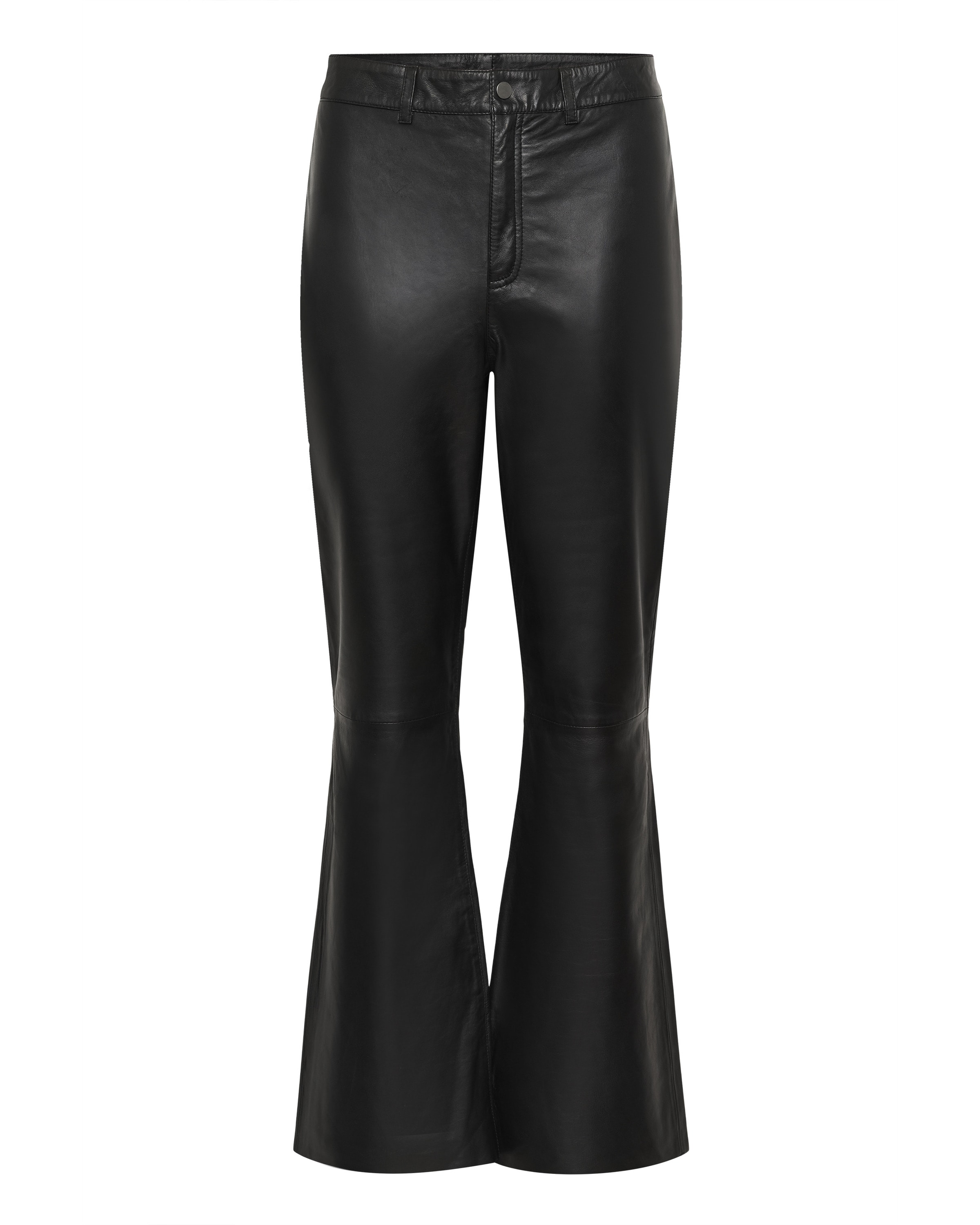 Kaffe Flared Broek 'KAcarrie' in Zwart: voorkant