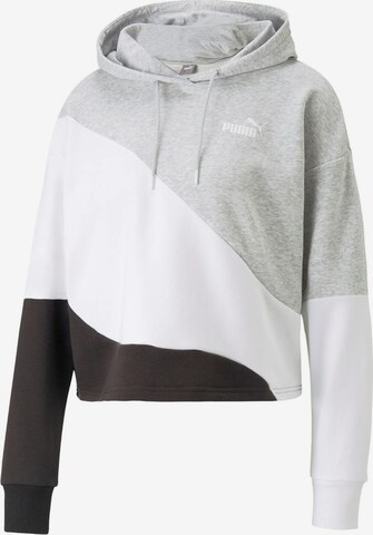 PUMA Sport sweatshirt i grå: framsida