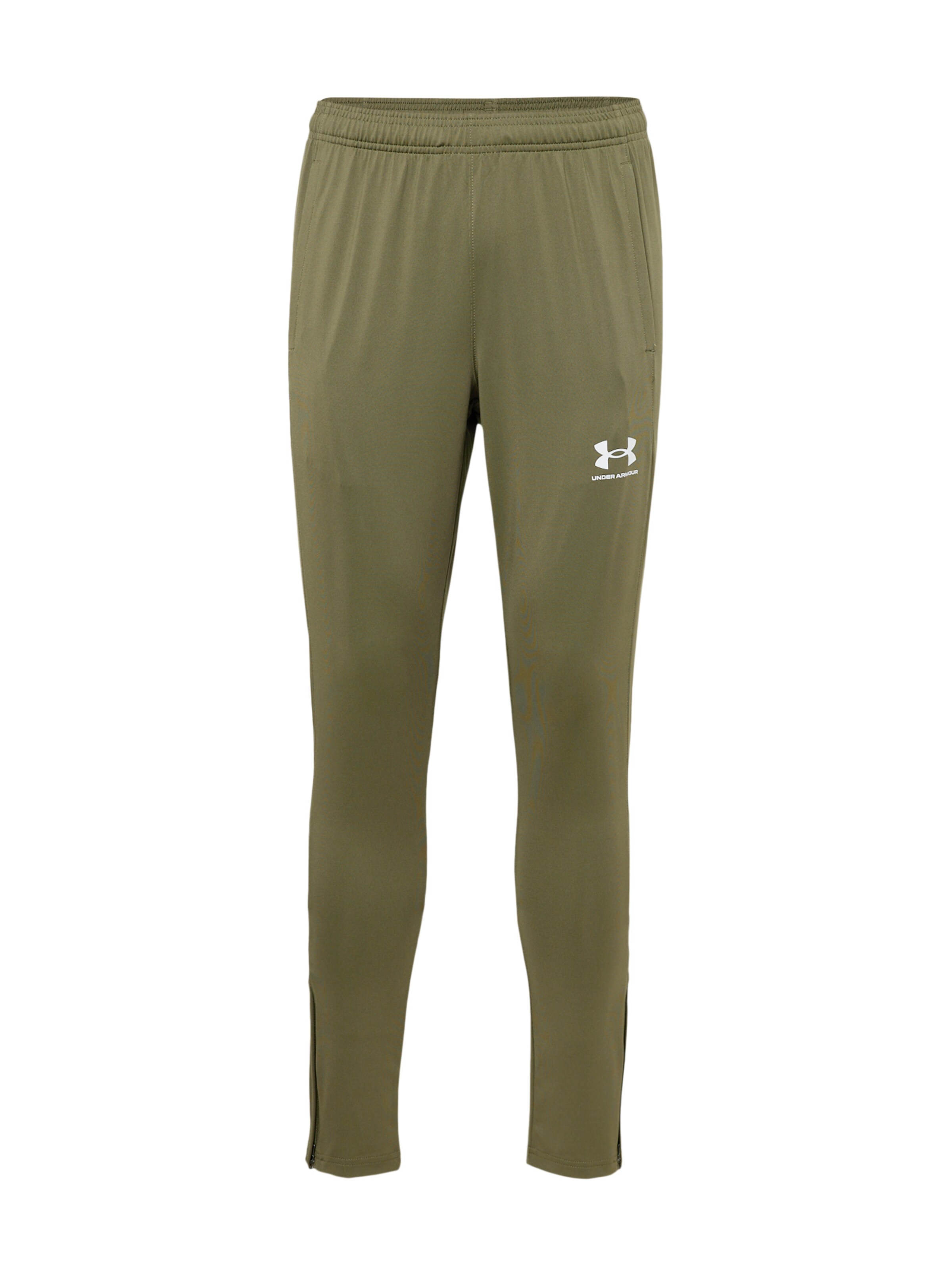 UNDER ARMOUR Slimfit Παντελόνι φόρμας 'Challenger' σε πράσινο: μπροστά