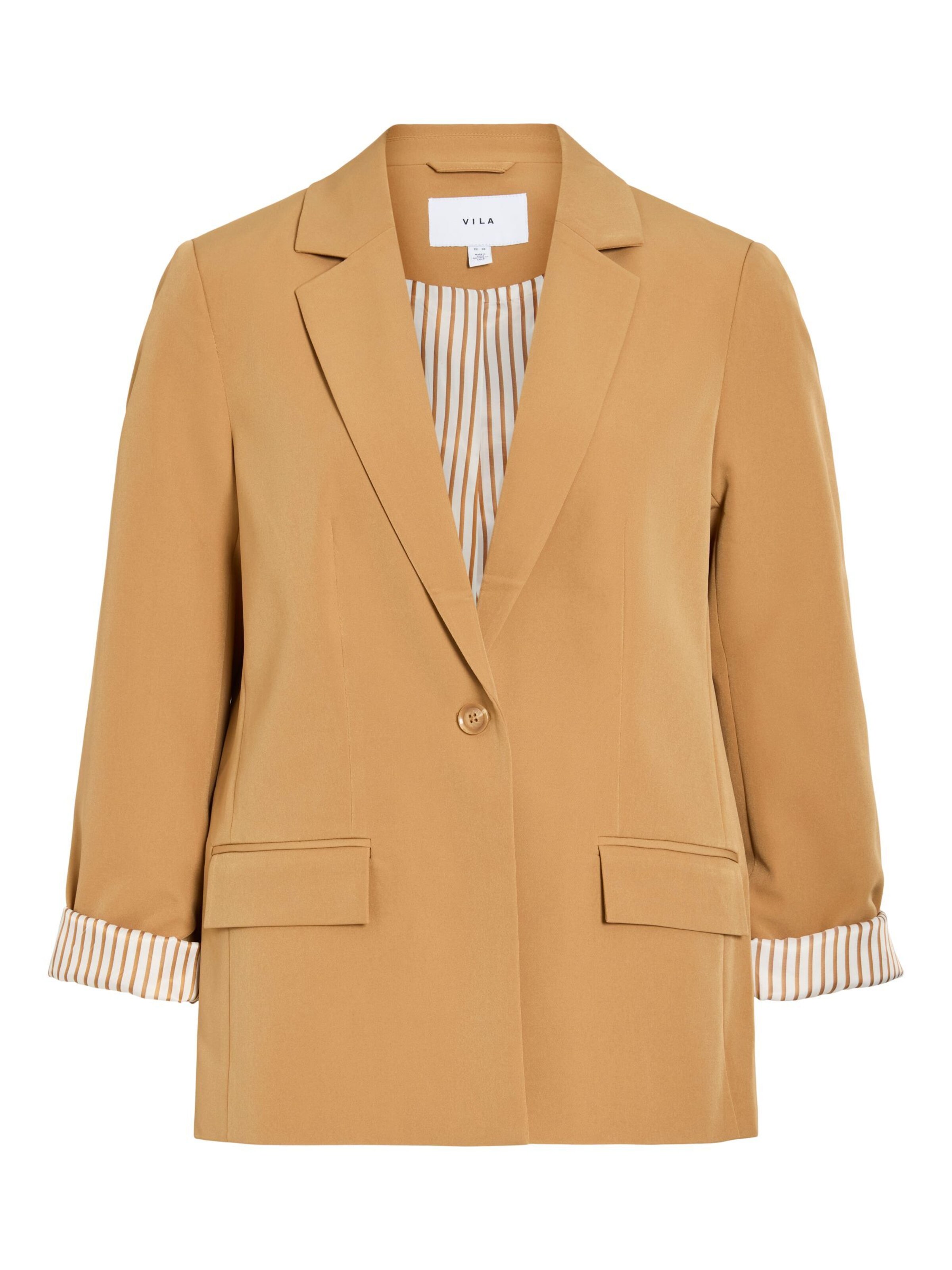 VILA - Blazer 'VIBonnie' en marrón: frente