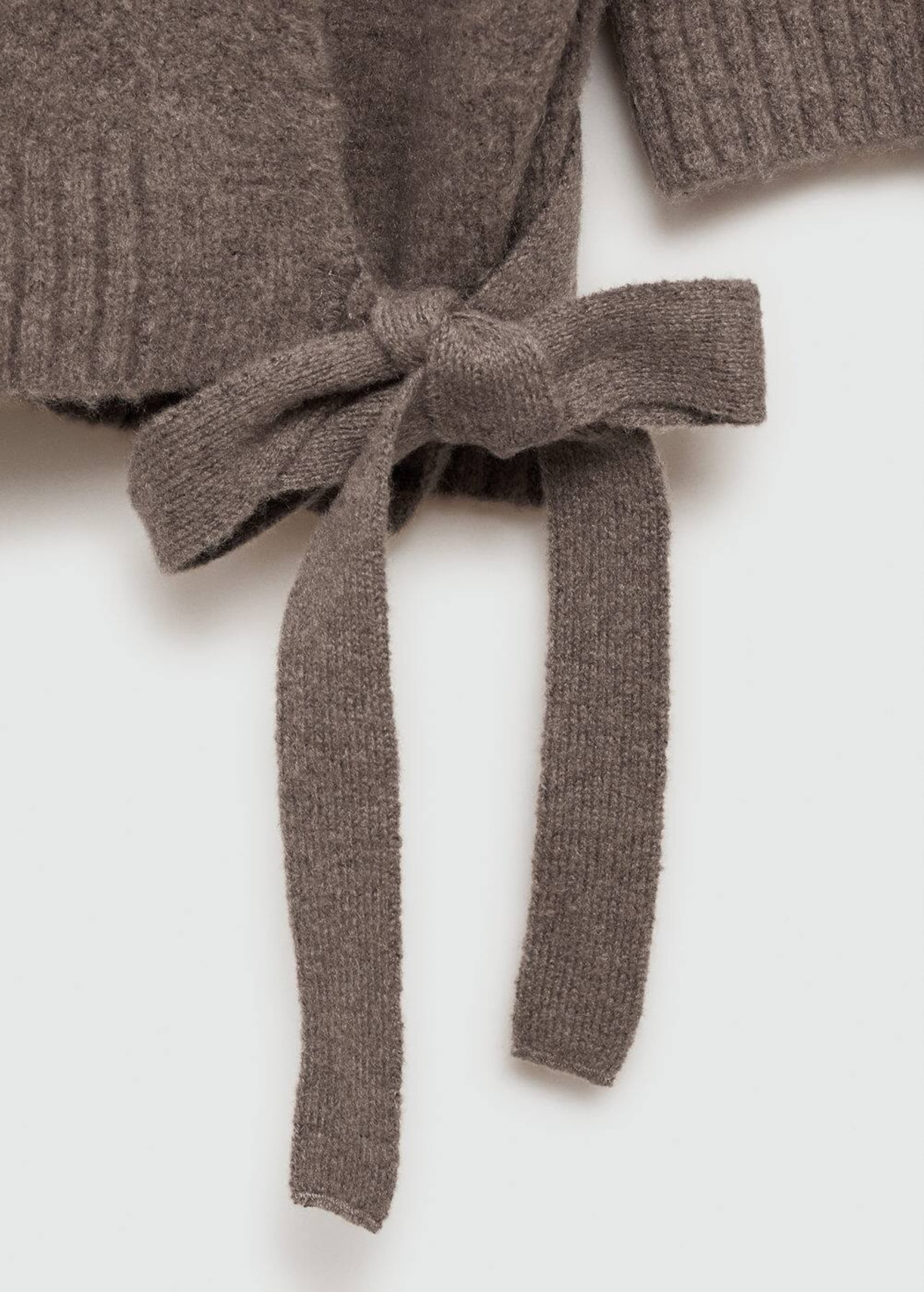Mango chunky knit cardigan hot sale