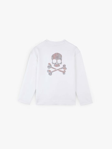 Sweat-shirt Scalpers en blanc