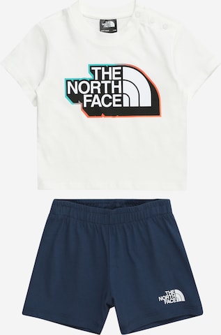 THE NORTH FACE Trainingspak in Blauw: voorkant