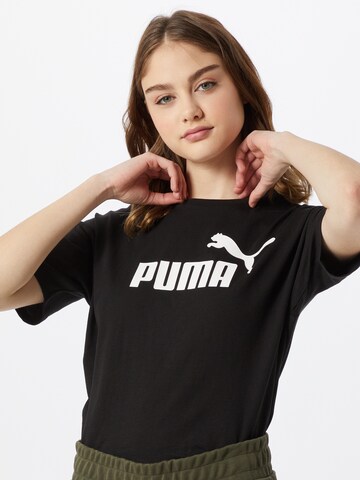 PUMA Funktionsbluse i sort