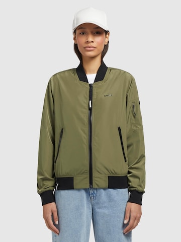 khujo Демисезонная куртка 'Stence2' в Зеленый: спереди
