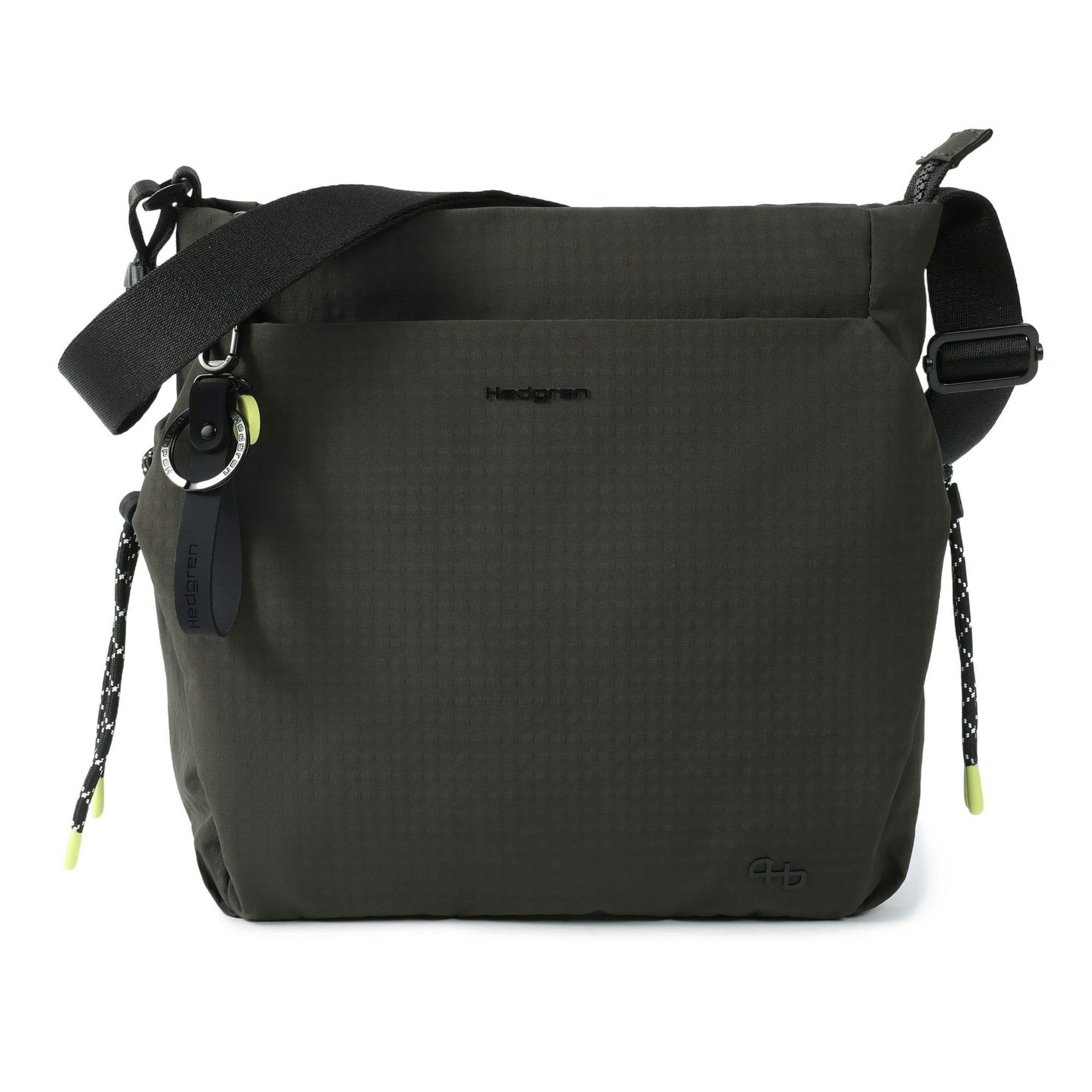 Hedgren Umhängetasche 'Makoto' in Grün: Vorderseite