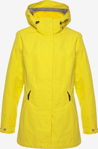 ICEPEAK Outdoor Jacket 'Aberdeen' in Yellow: front