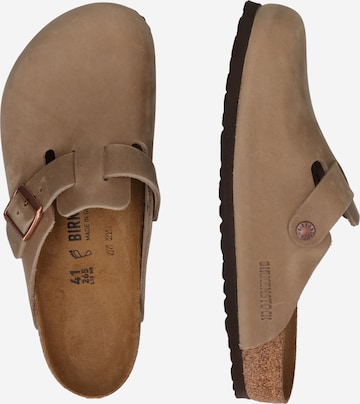 BIRKENSTOCK - Socas 'Boston' em castanho