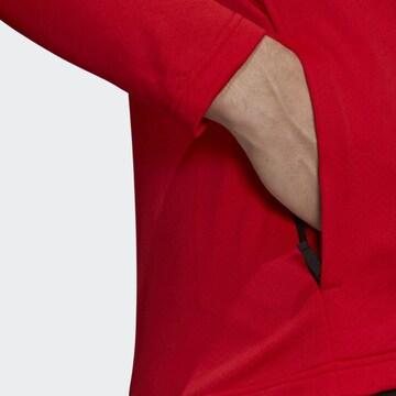 Veste en polaire fonctionnelle 'Multi Primegreen' ADIDAS TERREX en rouge