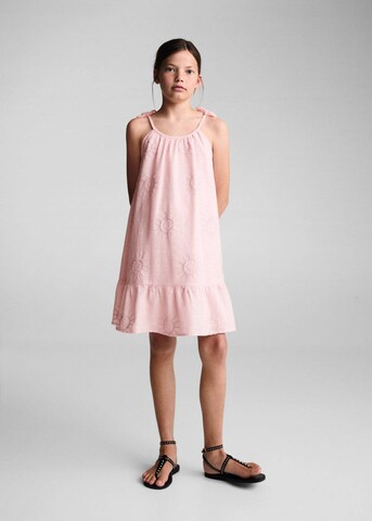MANGO KIDS Kleid 'Mikonos' in Pink: Vorderseite