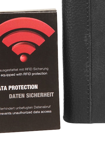 BODENSCHATZ Wallet 'Bodenschatz Geldbörse' in Black