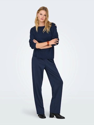 ONLY Loosefit Kalhoty se sklady v pase 'ONLCORINNE' – modrá