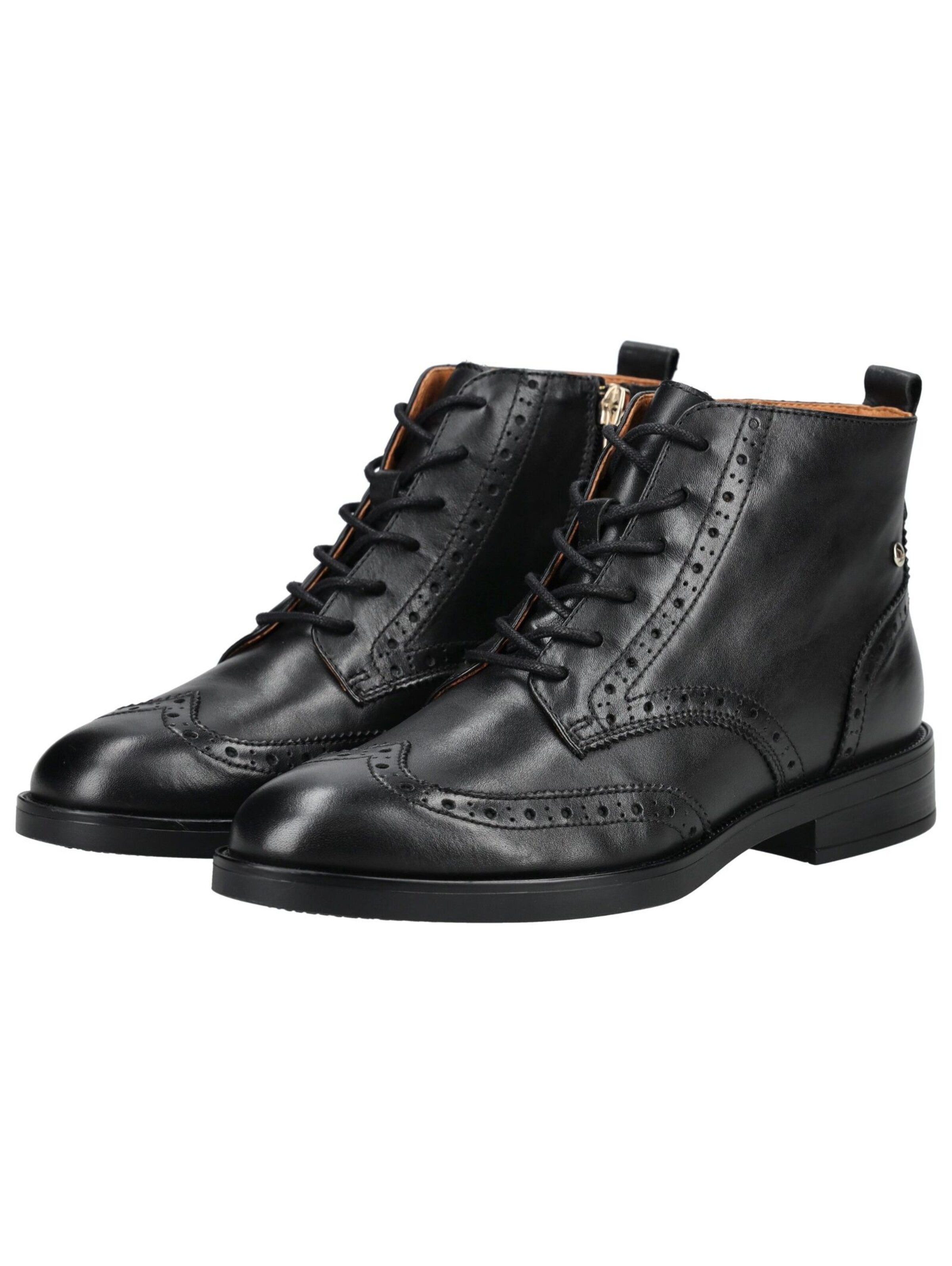 Bottines à lacets PIKOLINOS en noir