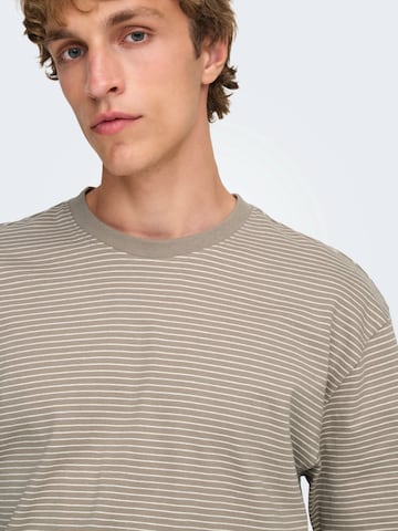 Only & Sons Shirt 'ONSFred' in Grijs
