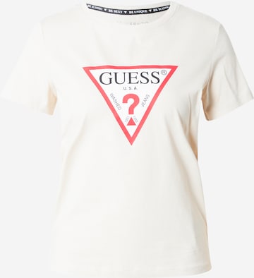 GUESS Shirts i beige: forside