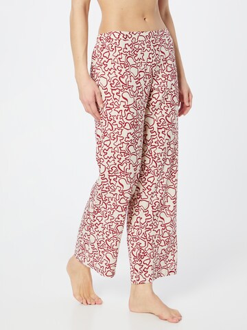 Calvin Klein Underwear Pizsama nadrágok - bézs: elől