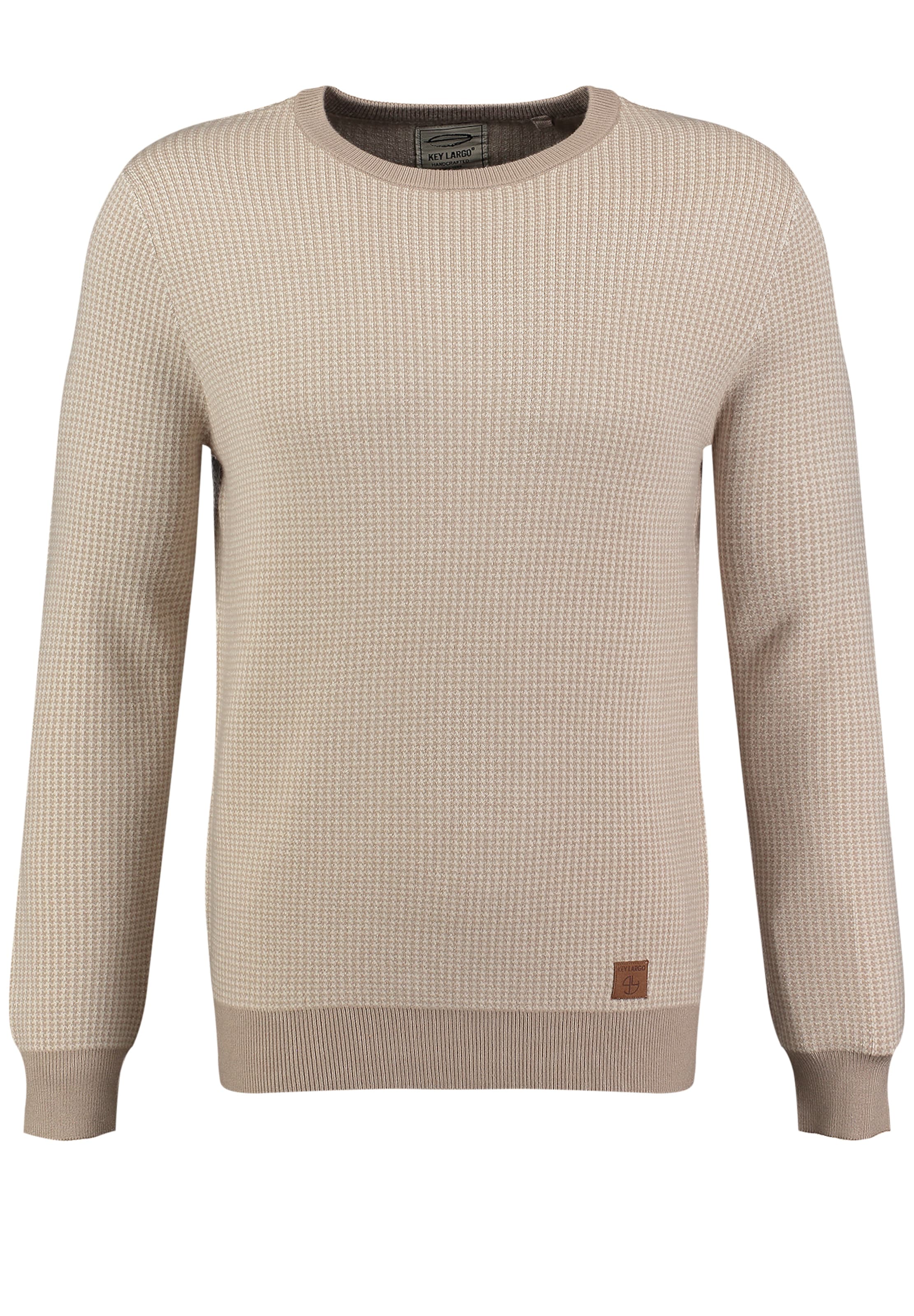Key Largo Πουλόβερ 'Chelsea' σε μπεζ: μπροστά