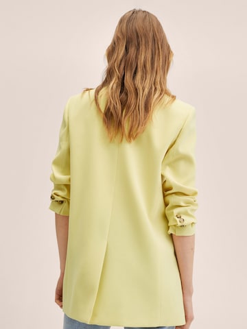 MANGO Blazer 'Paula' in Yellow