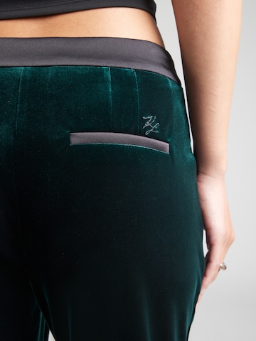 Karl Lagerfeld Flared Bukser i grøn