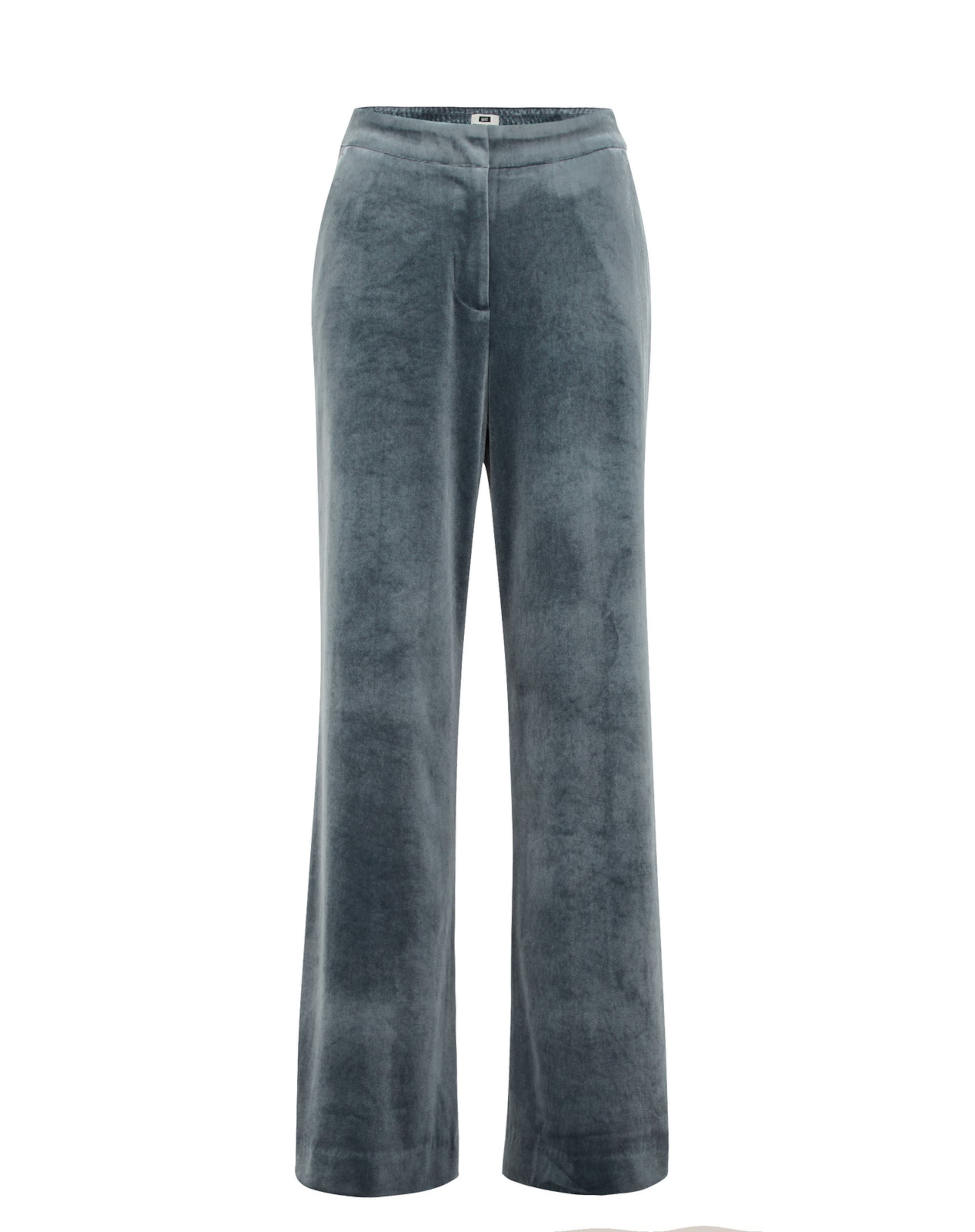 WE Fashion Normalny krój Spodnie w kolorze niebieski: przód