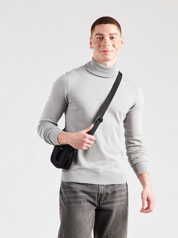 BLEND Sweater 'BHBRYAN' in Grey: front