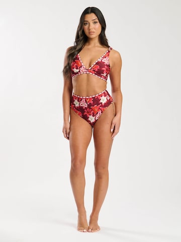Triangle Bikini South Beach en rouge : devant