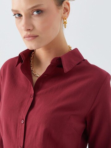 Chemisier MixRay en rouge