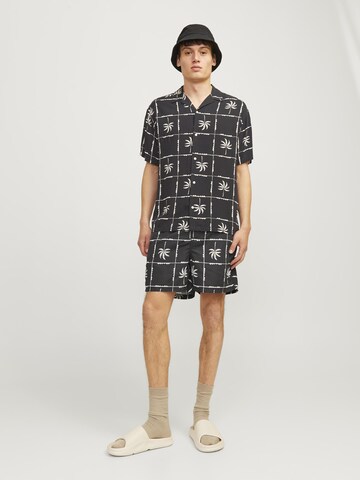 JACK & JONES Zwemshorts 'JPSTFiji' in Zwart