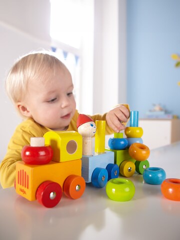 HABA Spielzeug-Lokomotive ' Entdeckerzug Farbkringel ' in Mischfarben